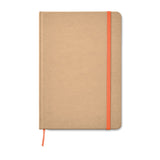 Carnet A5 En Carton Recyclé Everwrite Personnalisable Orange Carnets