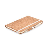 Carnet A5 & Stylo En Liège Suber Set Personnalisable Beige Carnets
