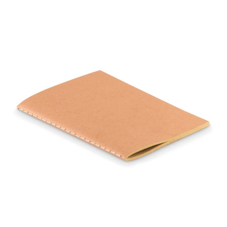 Carnet A6 Couv En Carton Mini Paper Book Personnalisable Beige Carnets