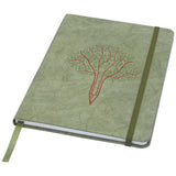 Carnet Breccia A5 avec papier de pierrepersonnalisable avec logo