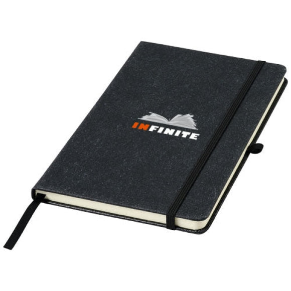 Carnet de notes A5 en cuir Atlanapersonnalisable avec logo