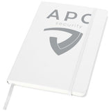 Carnet De Notes Classic Format A5 À Couverture Rigide Blanc / Unisexe Papeterie