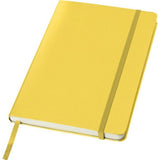 Carnet De Notes Classic Format A5 À Couverture Rigide Jaune / Unisexe Papeterie