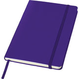 Carnet De Notes Classic Format A5 À Couverture Rigide Violet / Unisexe Papeterie
