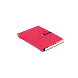 Carnet Recyclé Ligné Et Stylo Reconote Personnalisable Red Carnets