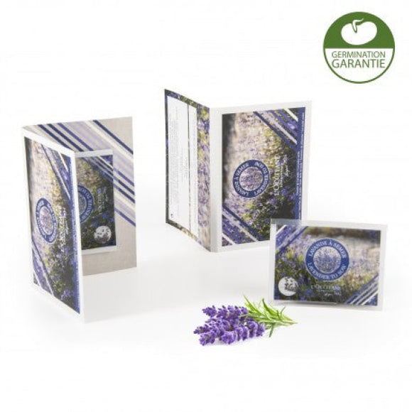 Carte Avec Sachet De Graines Personnalisable Plantes Publicitaires