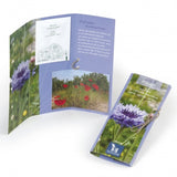 Carte Écologique 1 Sachet 3 Volets (Petit Modèle) Personnalisable Plantes Publicitaires