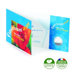 Carte Personnalisable Avec Capsules De Graines Pour Tous Vos Évènements Plantes Publicitaires