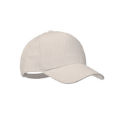 Casquette Baseball En Chanvre Naima Cap Personnalisable Beige Chapeaux