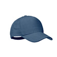 Casquette Baseball En Chanvre Naima Cap Personnalisable Blue Chapeaux