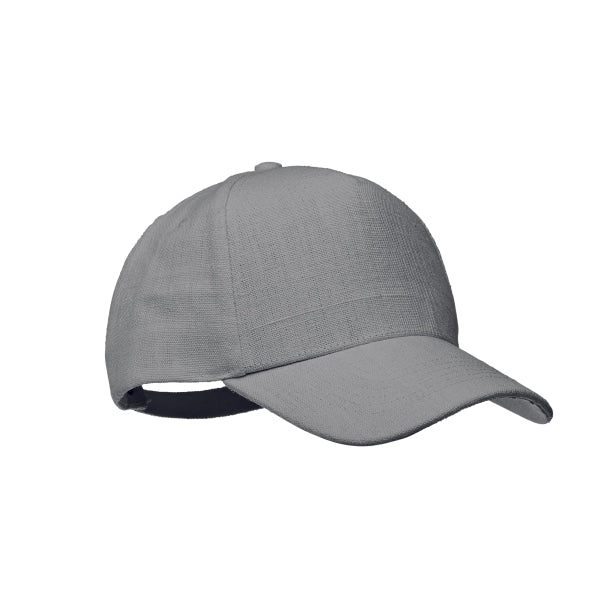 Casquette Baseball En Chanvre Naima Cap Personnalisable Grey Chapeaux