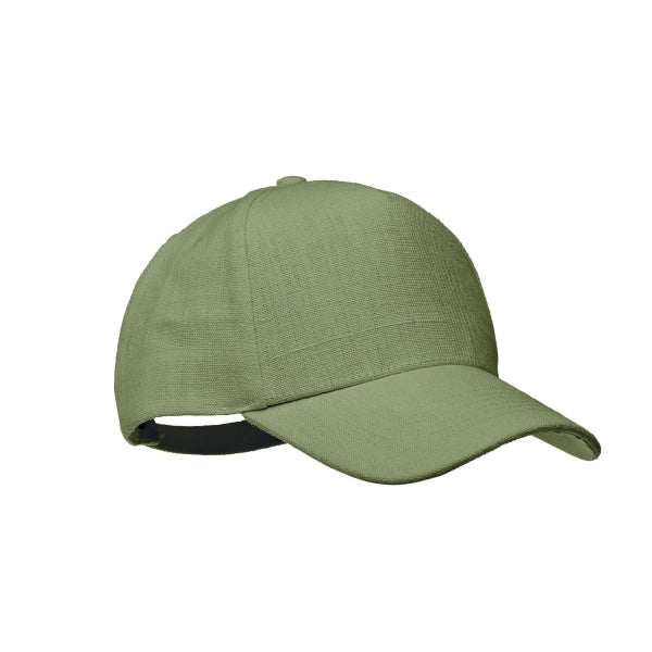Casquette Baseball En Chanvre Naima Cap Personnalisable Green Chapeaux