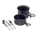 Casseroles Camping Et Couverts Potty Set Personnalisable Black Accessoires De Déjeuner