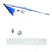 Cerf-Volant En Polyester Fly Away Personnalisable Bleu Articles De Plage