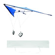 Cerf-Volant En Polyester Fly Away Personnalisable Bleu Articles De Plage