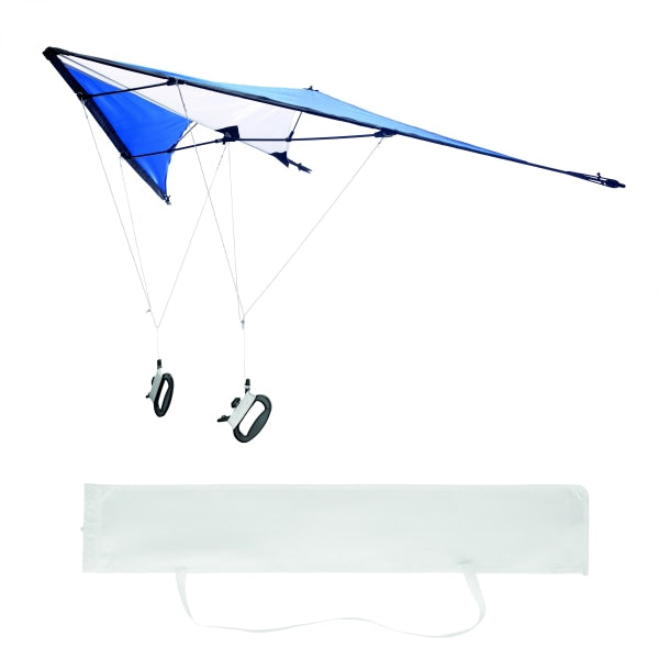 Cerf-Volant En Polyester Fly Away Personnalisable Bleu Articles De Plage