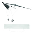 Cerf-Volant En Polyester Fly Away Personnalisable Noir Articles De Plage
