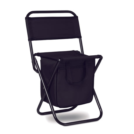 Chaise Pliable / Glacière Sit & Drink Personnalisable Black Plein Air
