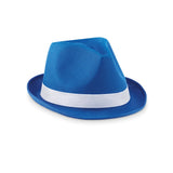 Chapeau De Couleur En Polyester Woogie Personnalisable Blue Chapeaux