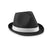 Chapeau De Couleur En Polyester Woogie Personnalisable Noir Chapeaux