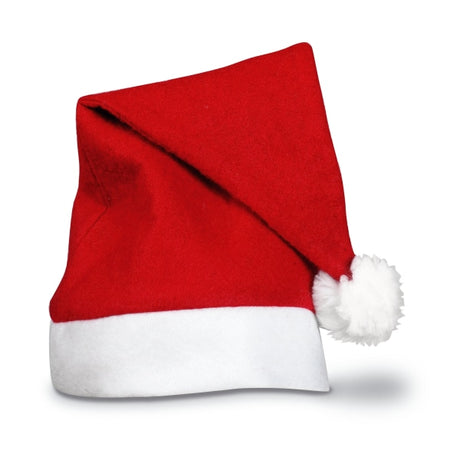 Chapeau De Noël Bono Personnalisable Red Textile