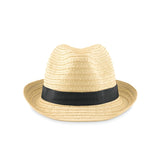 Chapeau De Paille Boogie Personnalisable Black Chapeaux
