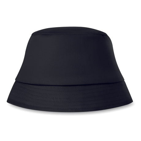 Chapeau En Coton 160 Gr/M² Bilgola Personnalisable Noir Chapeaux