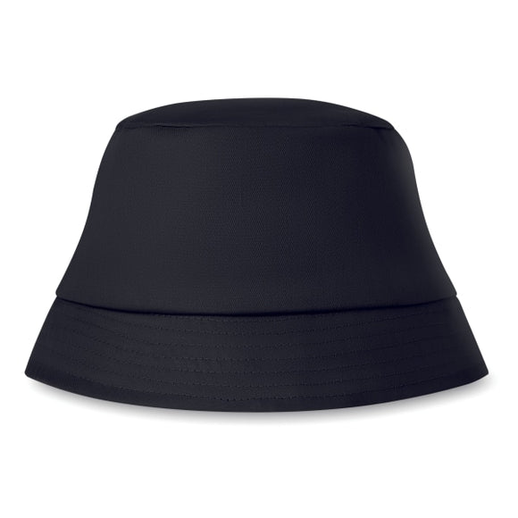 Chapeau En Coton 160 Gr/M² Bilgola Personnalisable Noir Chapeaux