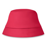 Chapeau En Coton 160 Gr/M² Bilgola Personnalisable Red Chapeaux
