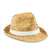 Chapeau En Paille Naturelle Montevideo Personnalisable Blanc Chapeaux