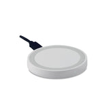 Chargeur Sans Fil Rond Wireless Plato Personnalisable White Chargeurs