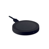 Chargeur Sans Fil Rond Wireless Plato Personnalisable Black Chargeurs