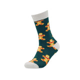 Chaussettes De Noël Taille M Joyful Personnalisable Yellow Textile