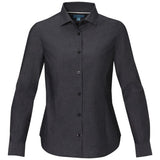 Chemise Cuprite Certifiée Gots À Manches Longues Pour Femme Personnalisable Noir / Xs Vêtements
