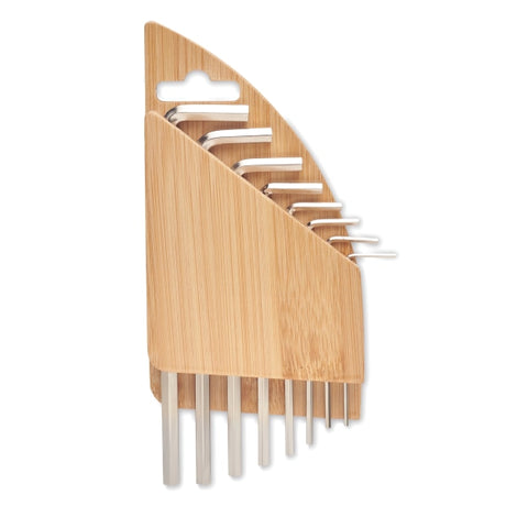 Clés Hexagonales Support Bambou Karuvi Personnalisable Brown Outils & Lampes Torches