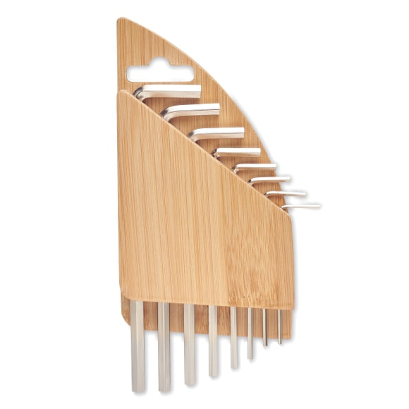 Clés Hexagonales Support Bambou Karuvi Personnalisable Brown Outils & Lampes Torches