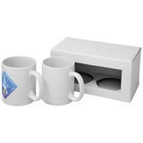 Coffret cadeau 2 pièces sublimées Ceramicpersonnalisable avec logo