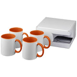 Coffret Cadeau 4 Pièces Sublimées Ceramic Personnalisable Récipients Boisson