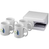 Coffret cadeau 4 pièces sublimées Ceramicpersonnalisable avec logo
