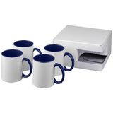 Coffret Cadeau 4 Pièces Sublimées Ceramic Personnalisable Récipients Boisson