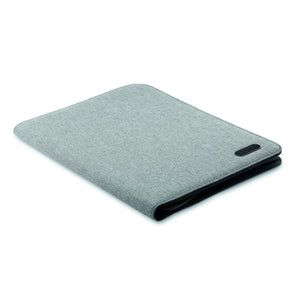 Conférencier A4 Bicolore Notes Folder Personnalisable Black Conférenciers