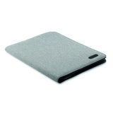 Conférencier A4 Bicolore Notes Folder Personnalisable Grey Conférenciers