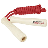 Corde à sauter Jake en bois pour enfantpersonnalisable avec logo