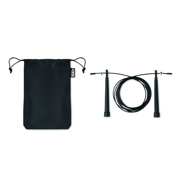 Corde À Sauter Réglable Snel Personnalisable Noir Sport & Santé