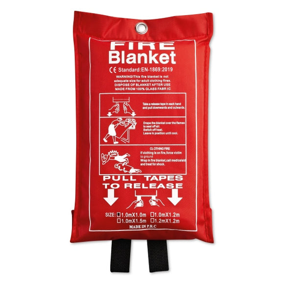 Couverture Anti -Feu 100X95Cm Blake Personnalisable Red Accessoires De Voiture