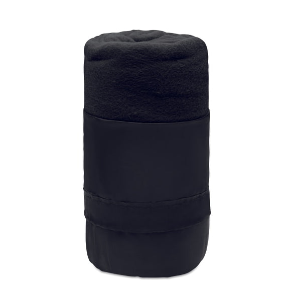 Couverture Polaire Rpet Musala Personnalisable Black Accessoires De Voyage