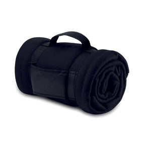 Couverture Polaire Stavenger Personnalisable Black Accessoires De Voyage