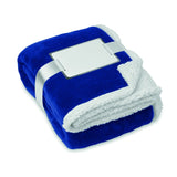 Couverture Pp / Sherpa Zermatt Personnalisable Blue Maison & Bien-Être
