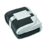 Couverture Pp / Sherpa Zermatt Personnalisable Grey Maison & Bien-Être