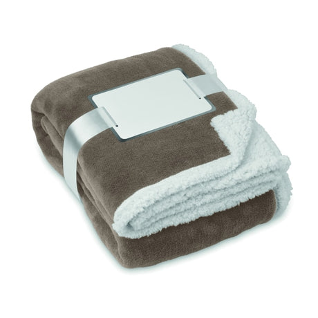Couverture Pp / Sherpa Zermatt Personnalisable Khaki Maison & Bien-Être